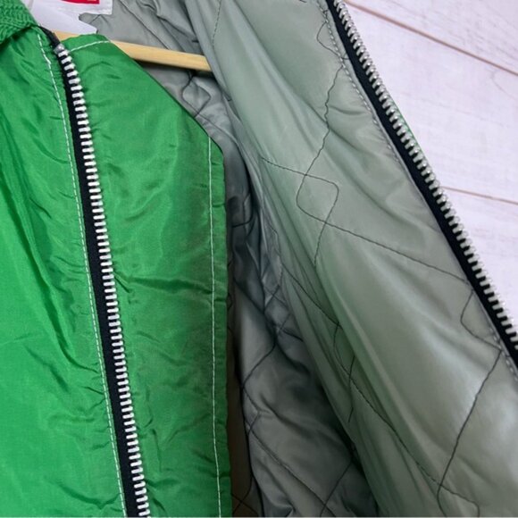 Vintage 1980s Suzuki Motorcycle Biker Montgomery Ward Jacket Medium - Picture 6 of 7